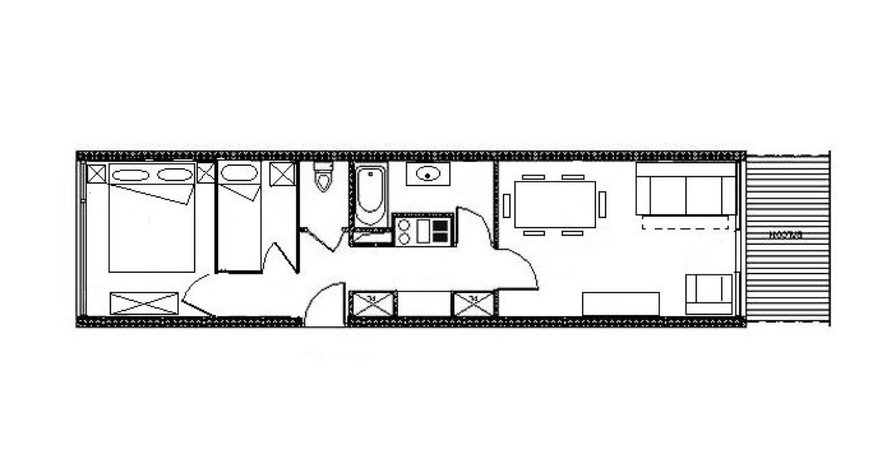 Residence Alpages - Appartement Entierement Renove - Au Pieds Des Pistes - Balcon Mae-0464 Saint-Martin-de-Belleville Eksteriør bilde